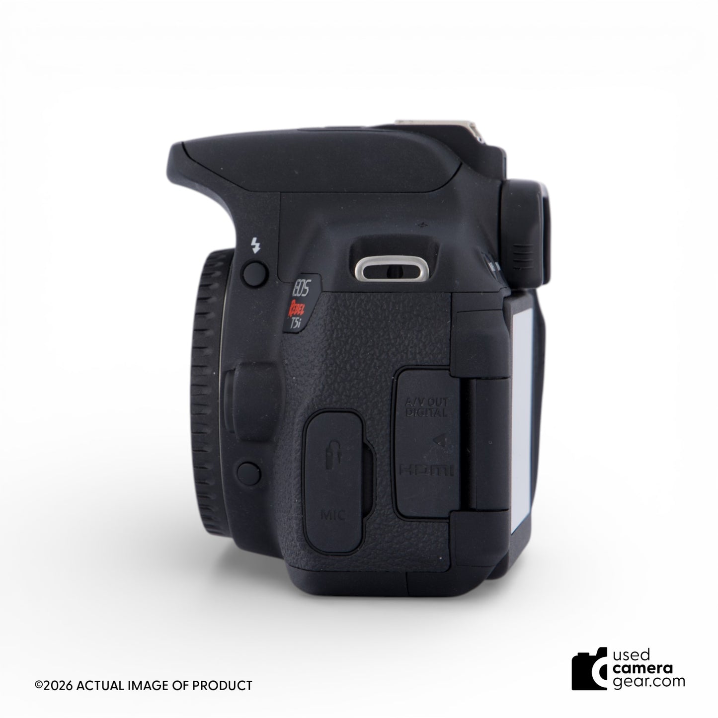 Canon Rebel T5i DSLR with 18-55mm IS II & 75-300mm III 2 Lens Kit *USED*