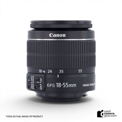 Canon EOS Rebel T6 with EF-S 18-55mm f/3.5-5.6 IS II Lens Kit (#824) *USED*