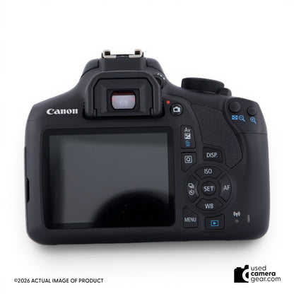Canon EOS Rebel T6 with EF-S 18-55mm f/3.5-5.6 IS II Lens Kit (#824) *USED*