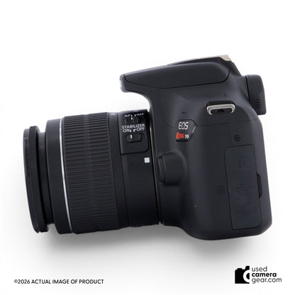 Canon EOS Rebel T6 with EF-S 18-55mm f/3.5-5.6 IS II Lens Kit (#824) *USED*
