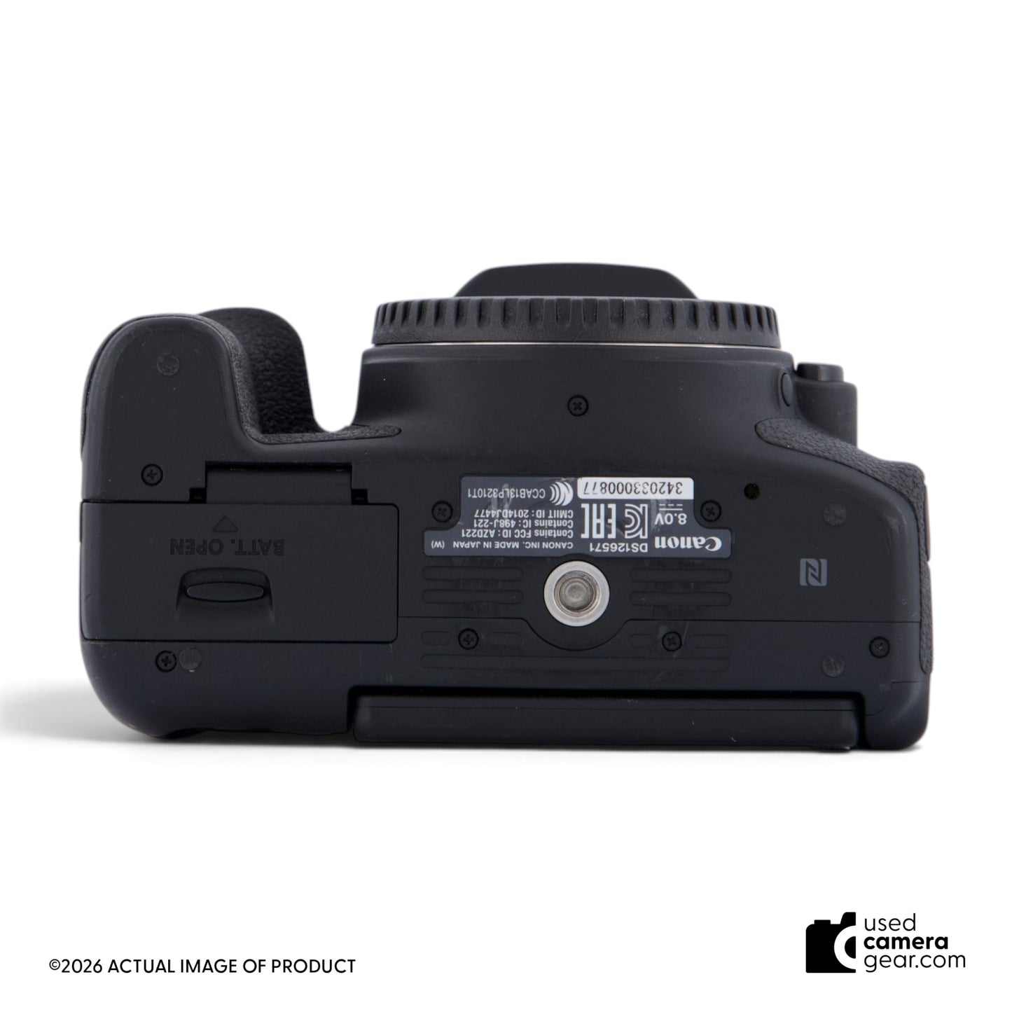Canon Rebel T6i DSLR Body (#877) *USED*