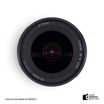 Canon EF-S 10-22mm f3.5-4.5 USM (#198) *USED*