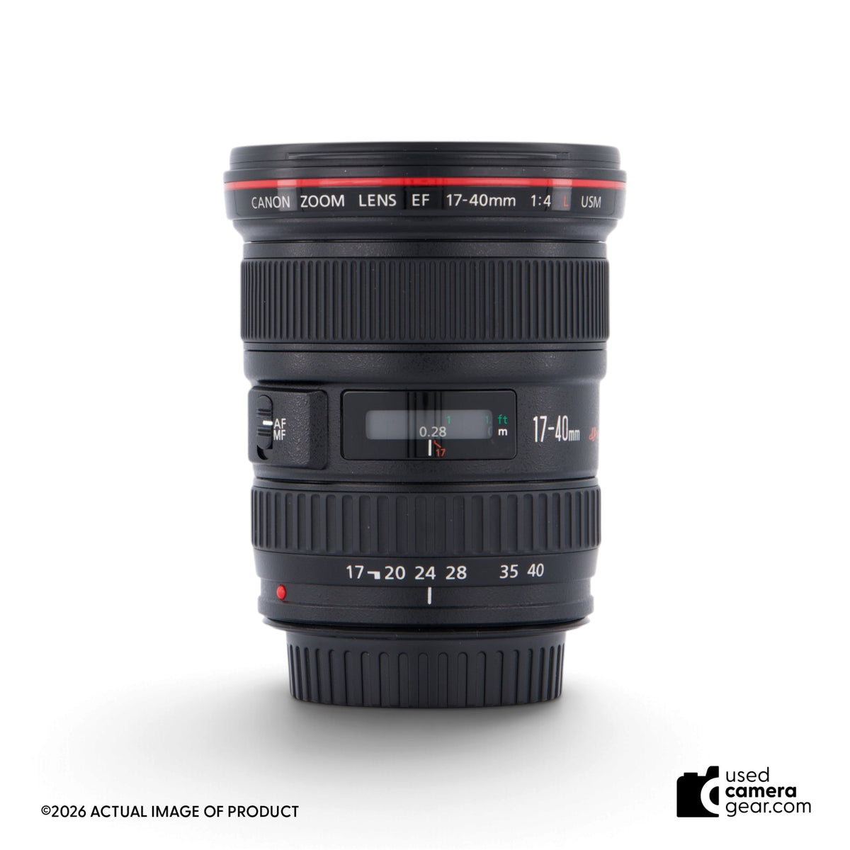 Canon EF 17-40mm f/4L USM (#001) *USED*