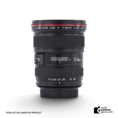 Canon EF 17-40mm f/4L USM (#001) *USED*