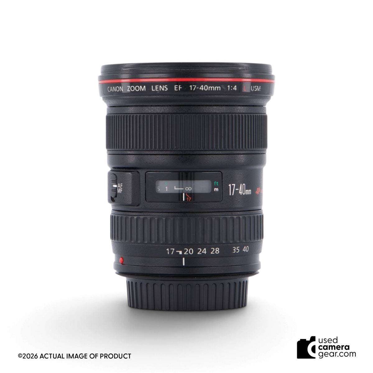 Canon EF 17-40mm f/4L USM Lens (#781) *USED*