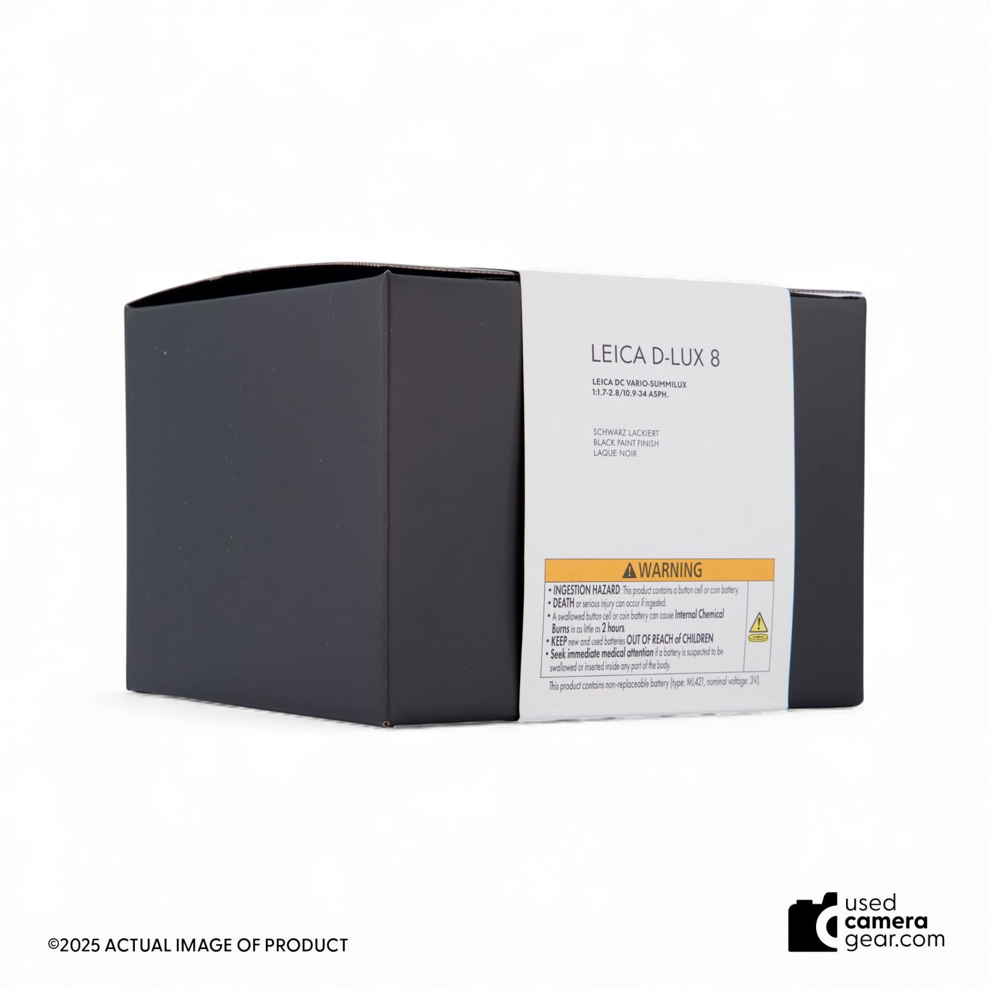 Leica D-Lux 8 Digital Camera (Black) (#265) *USED*