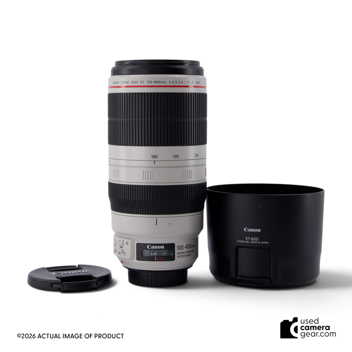 Canon EF 100-400mm f/4.5-5.6L IS II USM w/RRS Foot (#313) *USED*