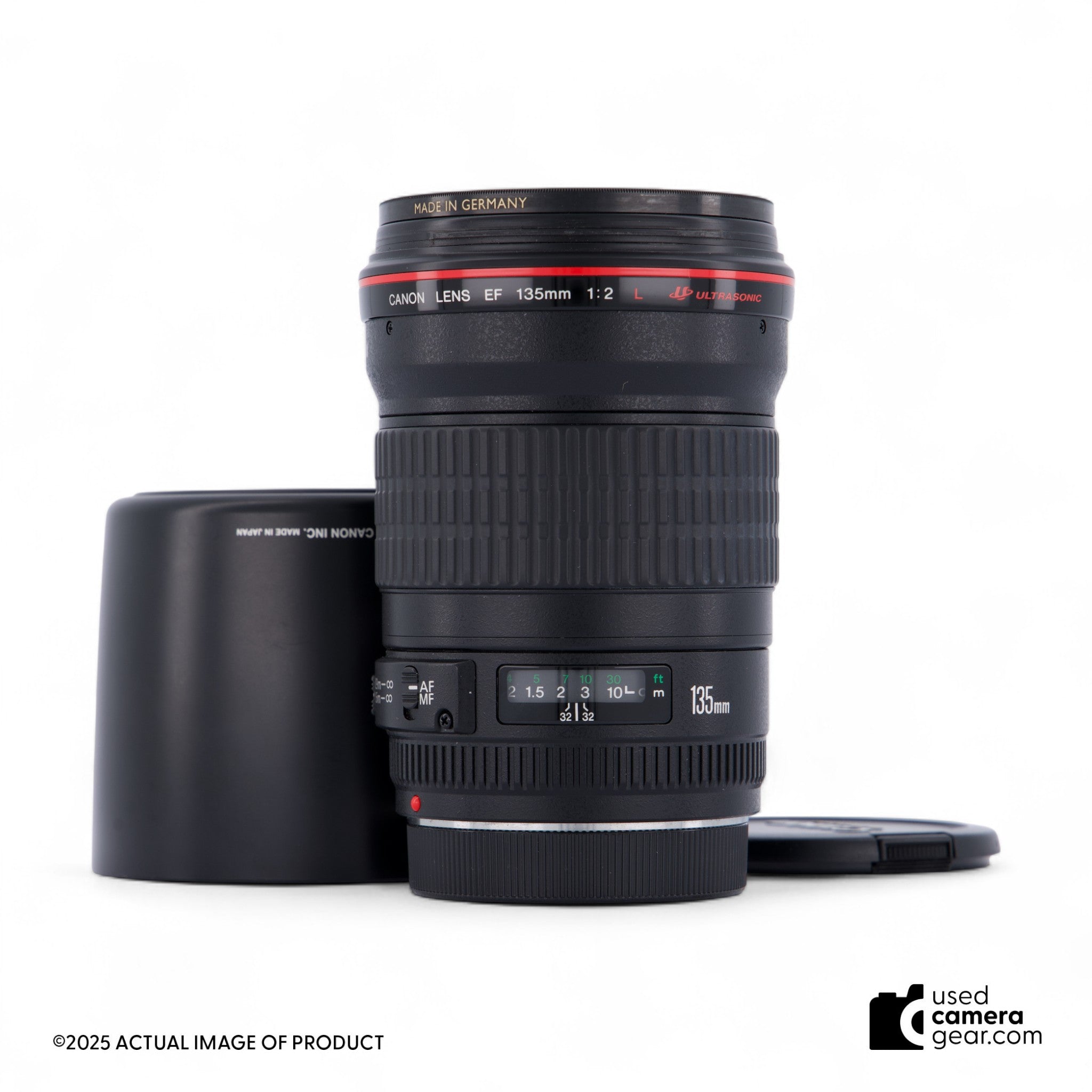 Canon EF 135mm f2L USM Lens (#597) *USED* – usedcameragear
