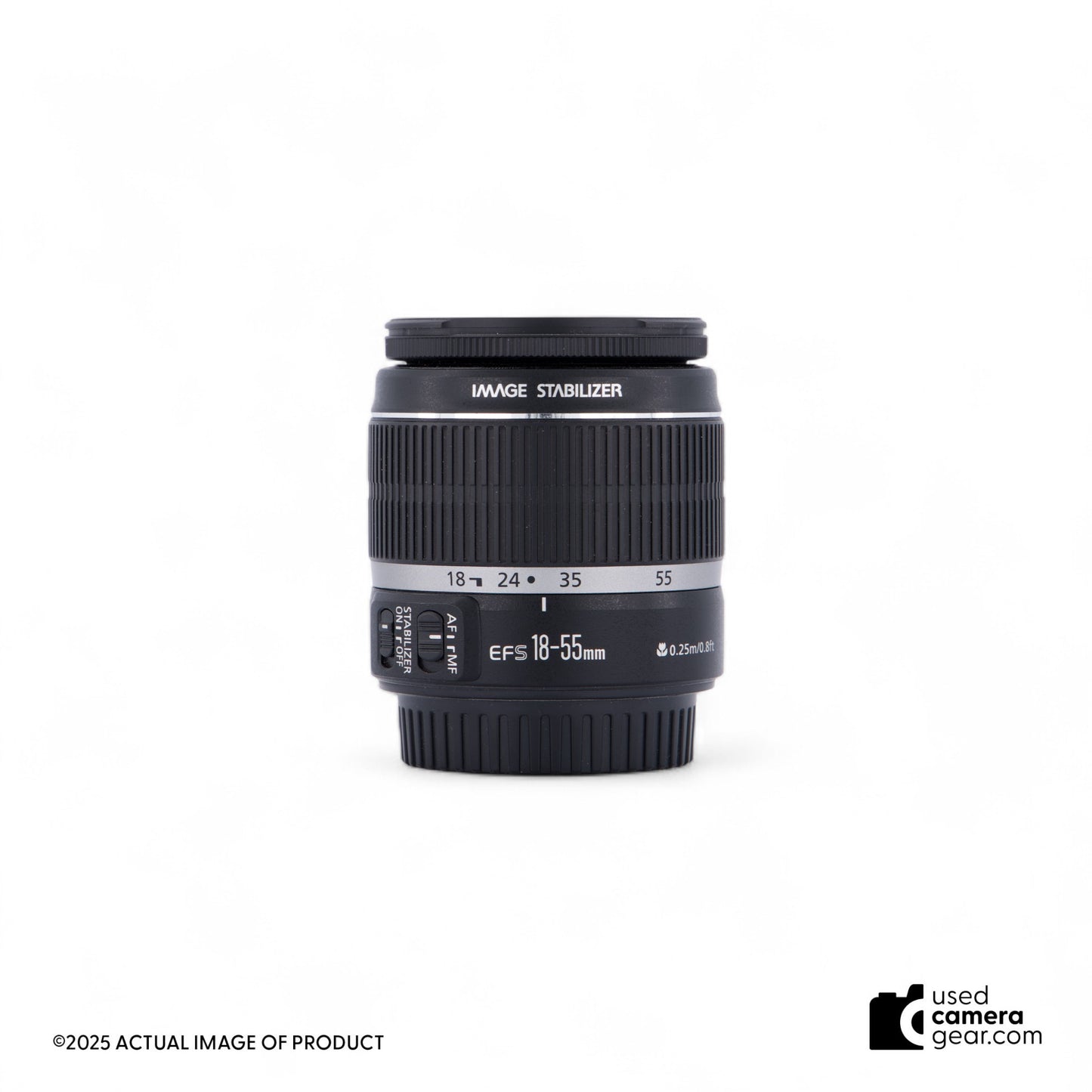 Canon EF-S 18-55mm f3.5-5.6 IS Lens (#419) *USED*