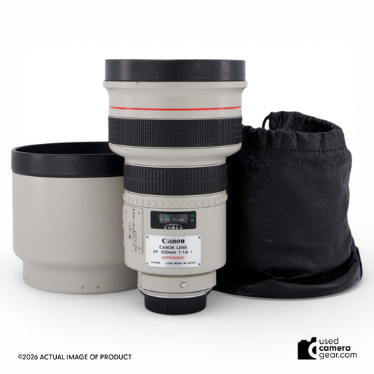 Canon EF 200mm f/1.8L USM Lens (#249) *USED*