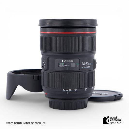 Canon EF 24-70mm f2.8L II USM Lens (#407) *USED*