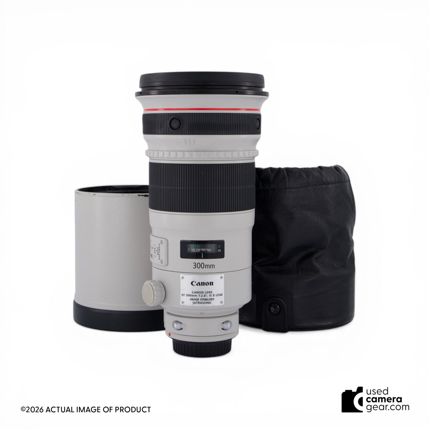 Canon EF 300mm f2.8L IS II USM Lens *Missing Hood Lock* (#042) *USED*