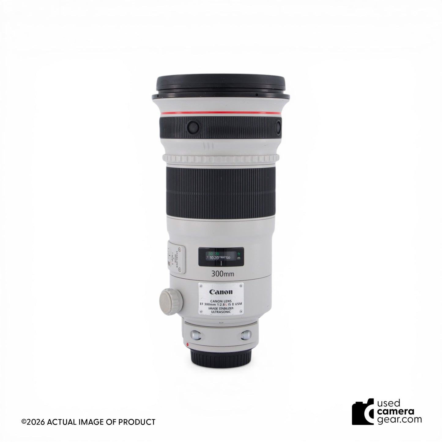 Canon EF 300mm f2.8L IS II USM Lens *Missing Hood Lock* (#042) *USED*