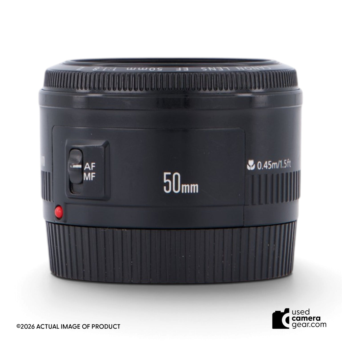 Canon EF 50mm f/1.8 II (#041) *USED*