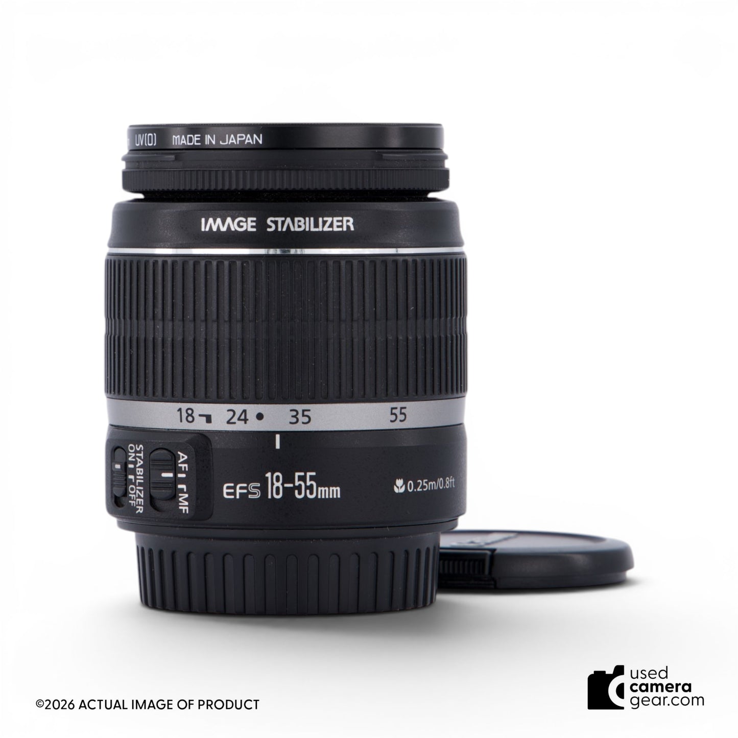 Canon EF-S 18-55mm f/3.5-5.6 IS SLR Lens (#342) *USED*