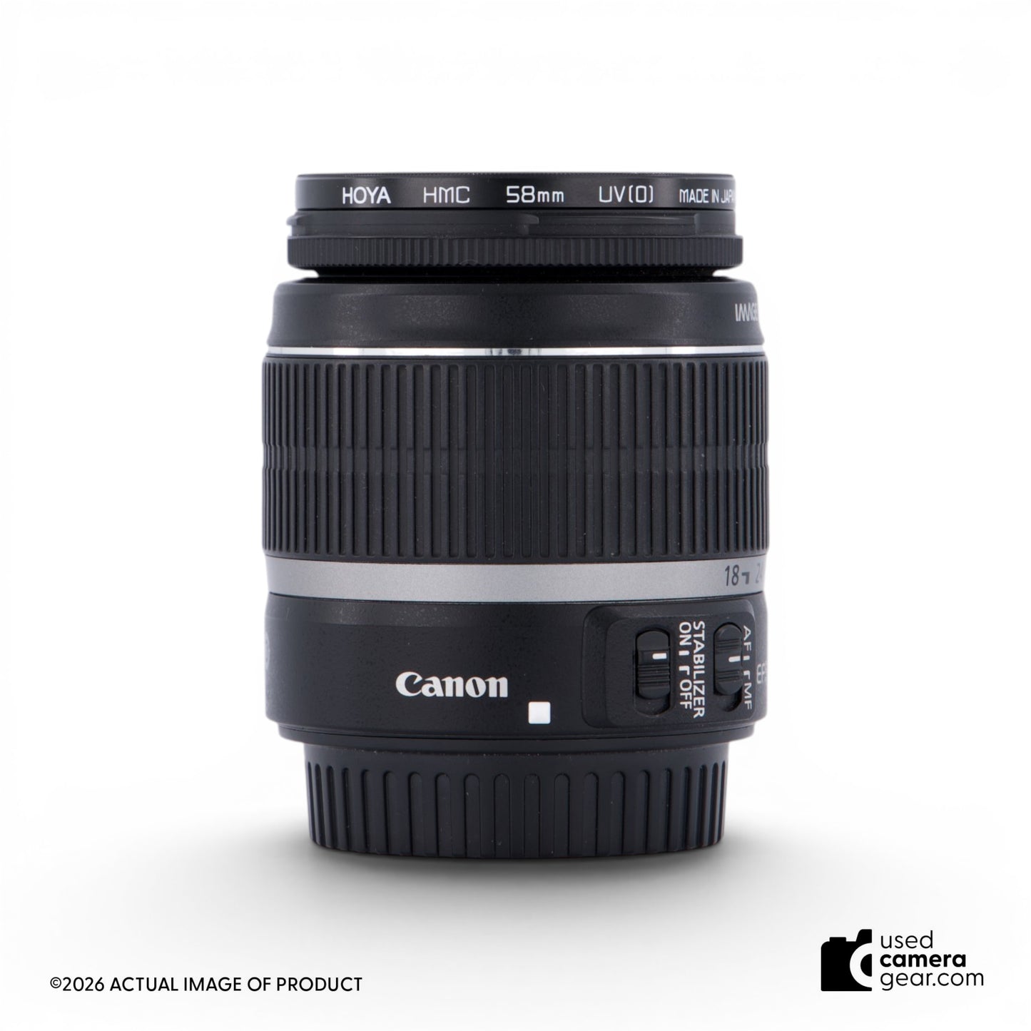 Canon EF-S 18-55mm f/3.5-5.6 IS SLR Lens (#342) *USED*