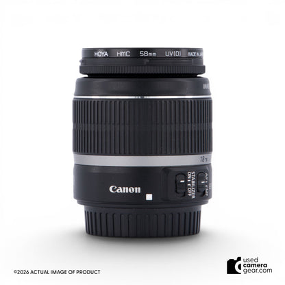 Canon EF-S 18-55mm f/3.5-5.6 IS SLR Lens (#342) *USED*