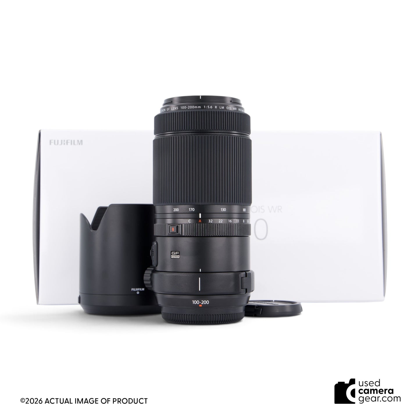 Fujifilm GF 100-200mm f5.6 R LM OIS WR Lens (#439) *USED*