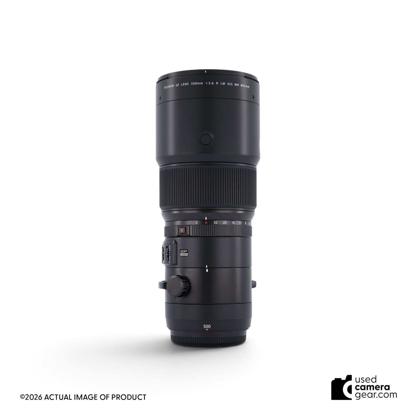 Fujifilm GF 500mm f5.6 R LM OIS WR Lens (#768) *USED*