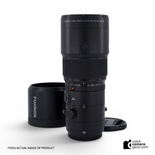 Fujifilm GF 500mm f5.6 R LM OIS WR Lens (#770) *USED*
