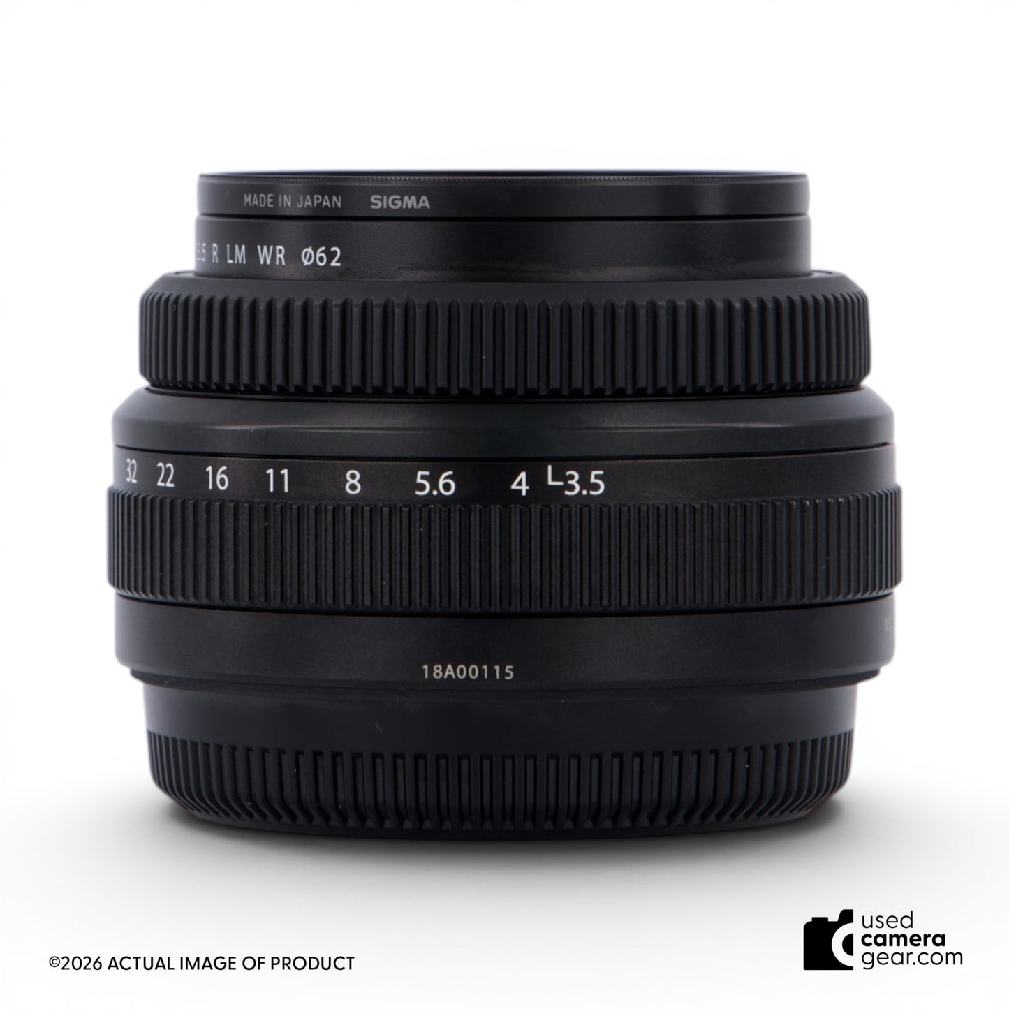 Fujifilm GF 50mm f3.5 R LM WR Lens (#115) *USED*