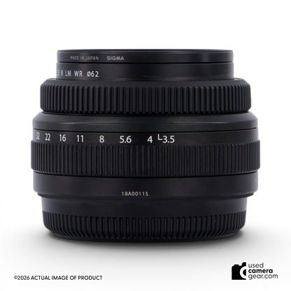Fujifilm GF 50mm f3.5 R LM WR Lens (#115) *USED*