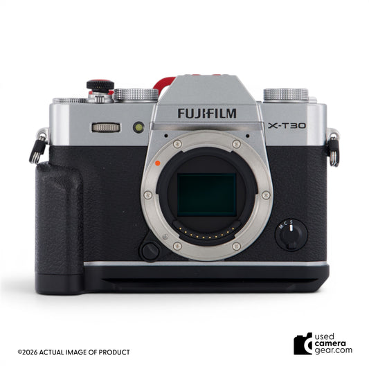 Fujifilm X-T30 II Body (Silver) with Extras (#516) *USED*