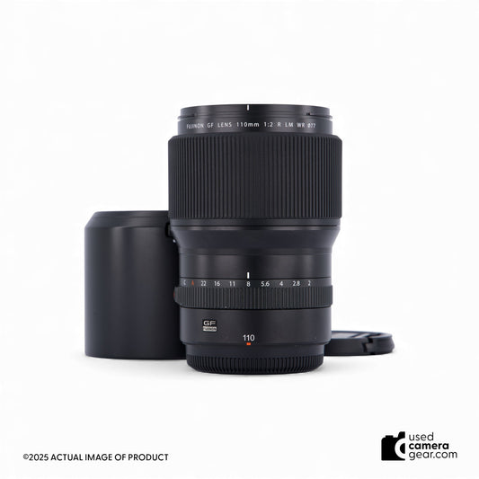Fujifilm GF 110mm f2 R LM WR Lens (#311) *USED*