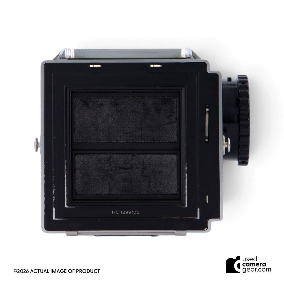 Hasselblad 500 C/M Film Camera Kit 50mm 150mm 2x A12 Backs PM5 (#105) USED