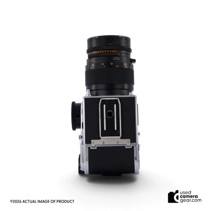 Hasselblad 500 C/M Film Camera Kit 50mm 150mm 2x A12 Backs PM5 (#105) USED
