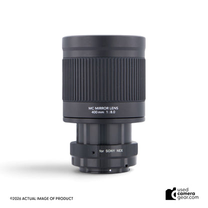 Kenko 400mm f/8 Mirror Lens for Sony E Mount (#009) *USED*