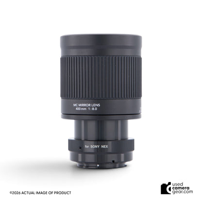 Kenko 400mm f/8 Mirror Lens for Sony E Mount (#009) *USED*