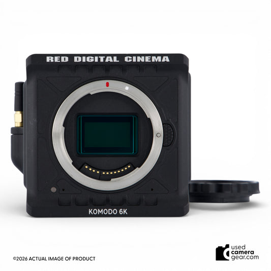 RED Digital Cinema Komodo 6K Digital Cinema Camera (Canon RF) 22.6 Hours (#182) *USED*