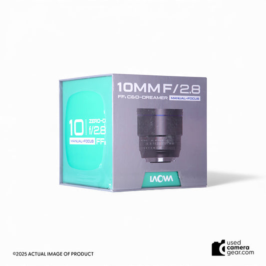 Laowa 10mm f/2.8 Zero-D 14-Blade Manual Focus Lens (#498) *Unopened* for Nikon Z (#498) *USED*