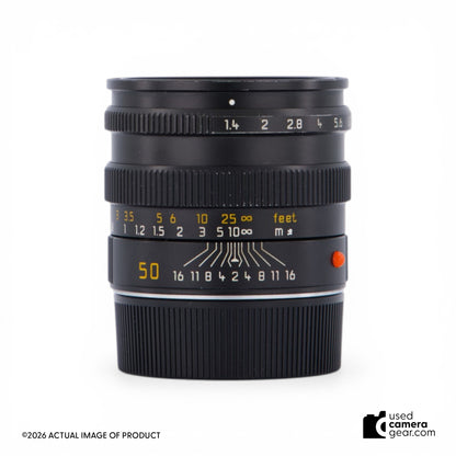 Leica 50mm f/1.4 Summilux-M Lens V3 #11868 (#911) *USED*