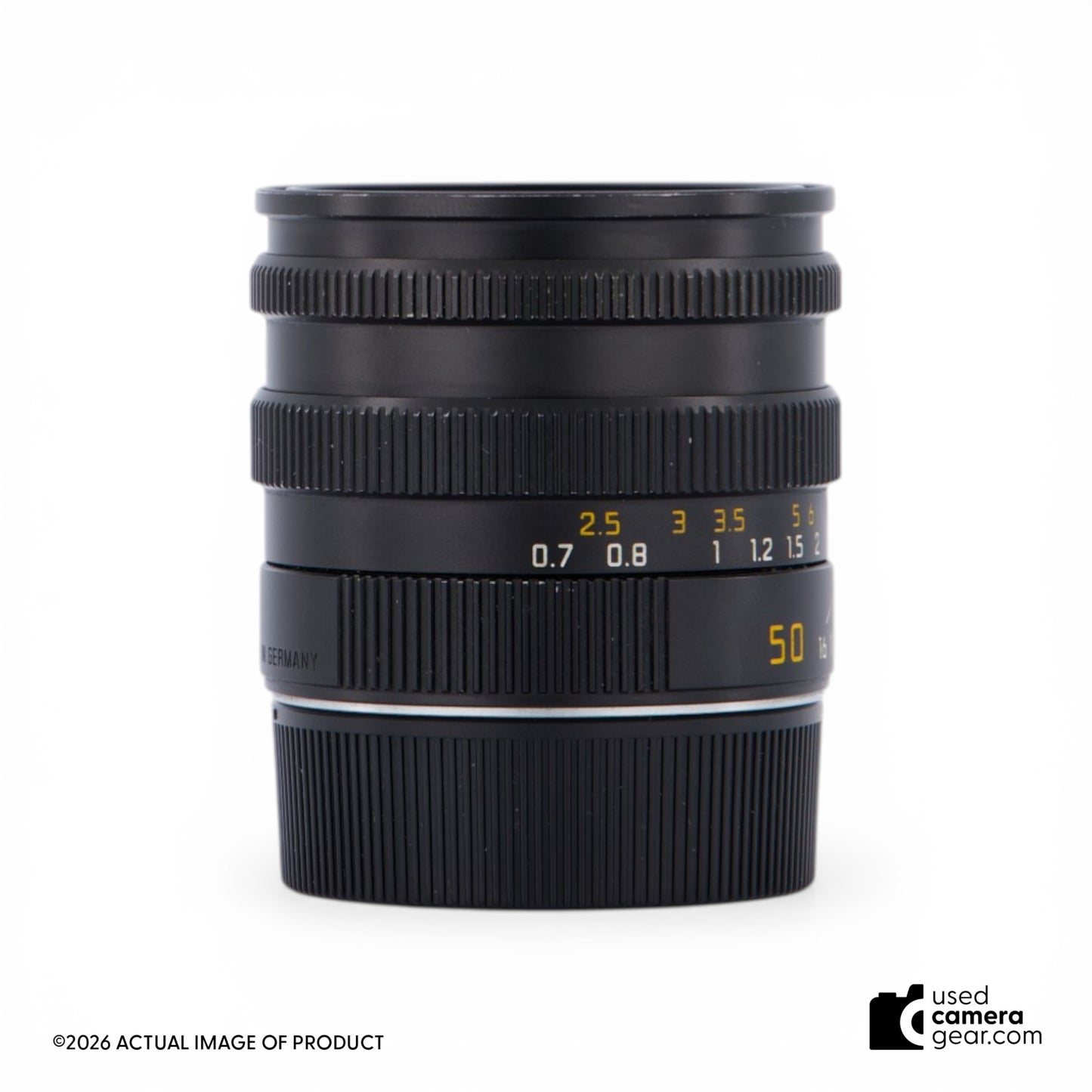 Leica 50mm f/1.4 Summilux-M Lens V3 #11868 (#911) *USED*