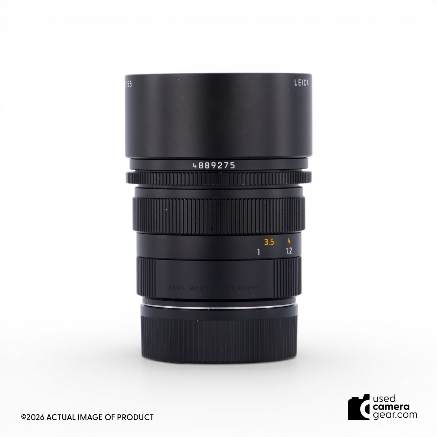Leica 90mm f/2 APO-Summicron-M ASPH Lens (Black Anodized) (#275) *USED*