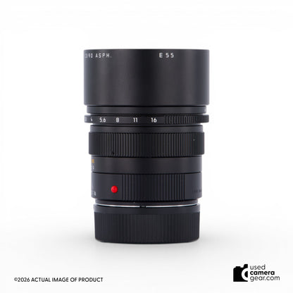 Leica 90mm f/2 APO-Summicron-M ASPH Lens (Black Anodized) (#275) *USED*