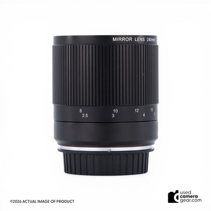 LightDow 240mm f/5.6 Reflex Mirror Lens for Canon EF (#9UF) *USED*