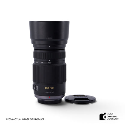 Panasonic Lumix 100-300mm f4-5.6 Mega OIS Micro Four Thirds Lens (#028) *USED*