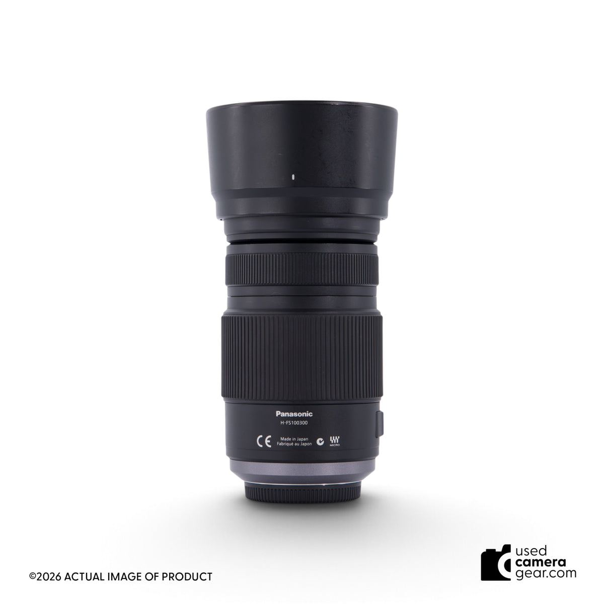 Panasonic Lumix 100-300mm f4-5.6 Mega OIS Micro Four Thirds Lens (#028) *USED*
