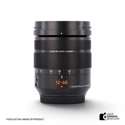 Panasonic Leica DG Vario-Elmarit 12-60mm f/2.8-4 ASPH Micro Four Thirds Lens (#942) *USED*