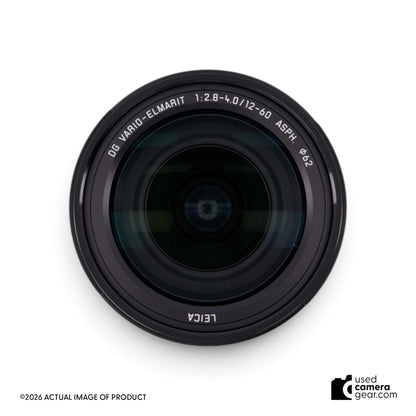 Panasonic Leica DG Vario-Elmarit 12-60mm f/2.8-4 ASPH Micro Four Thirds Lens (#942) *USED*