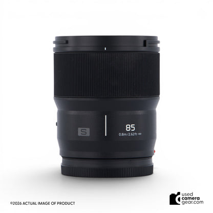 Panasonic LUMIX S 85mm f/1.8 Lens (#556) *USED*