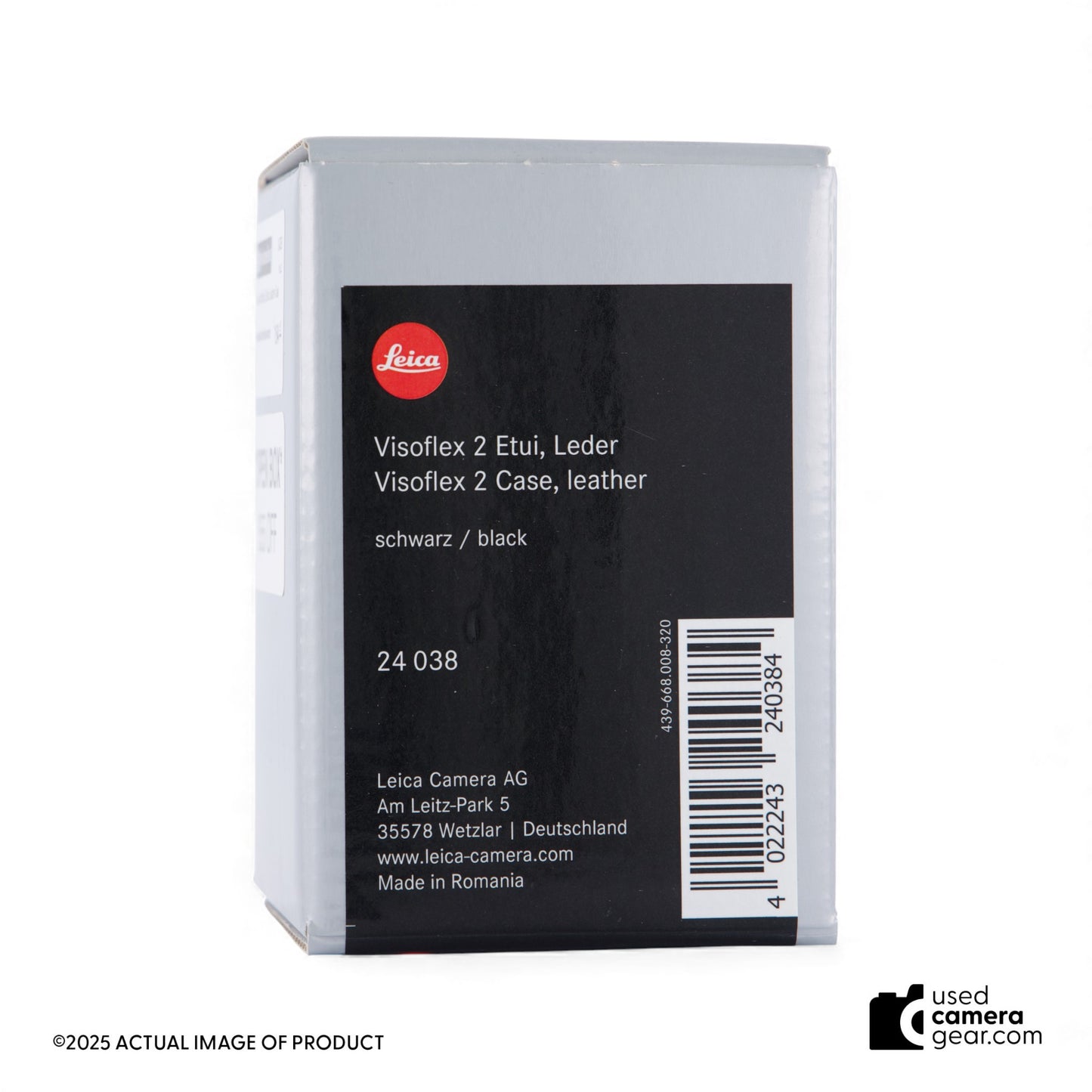 Leica Visoflex 2 Black Leather Case *OPEN BOX*