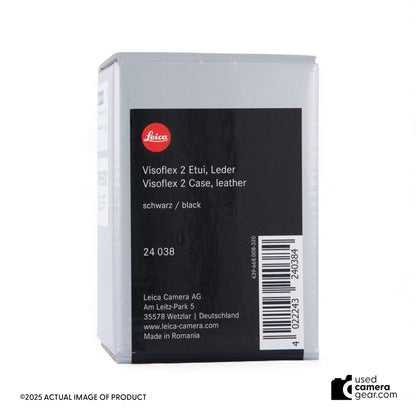 Leica Visoflex 2 Black Leather Case *OPEN BOX*