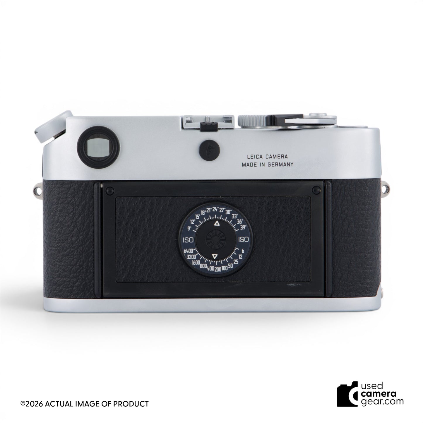 Leica M6 TTL 0.72 Film Camera Body Silver (#598) *USED*