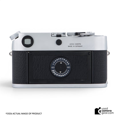 Leica M6 TTL 0.72 Film Camera Body Silver (#598) *USED*