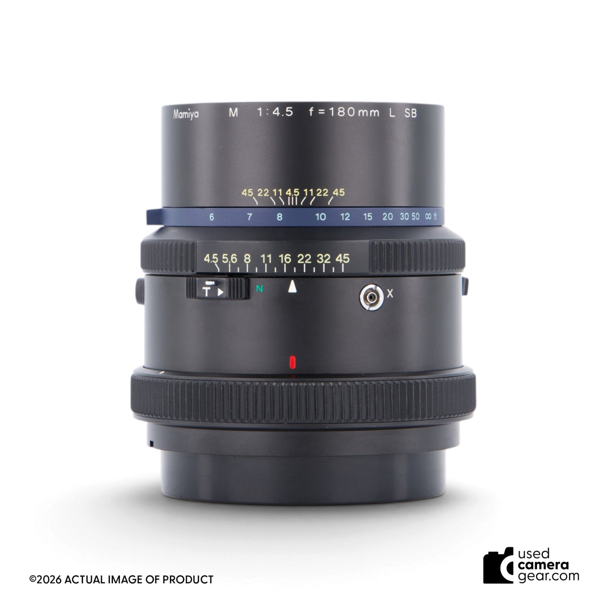 Mamiya M 180mm f/4.5L Short Barrel Lens for RZ67 (#046) *USED*