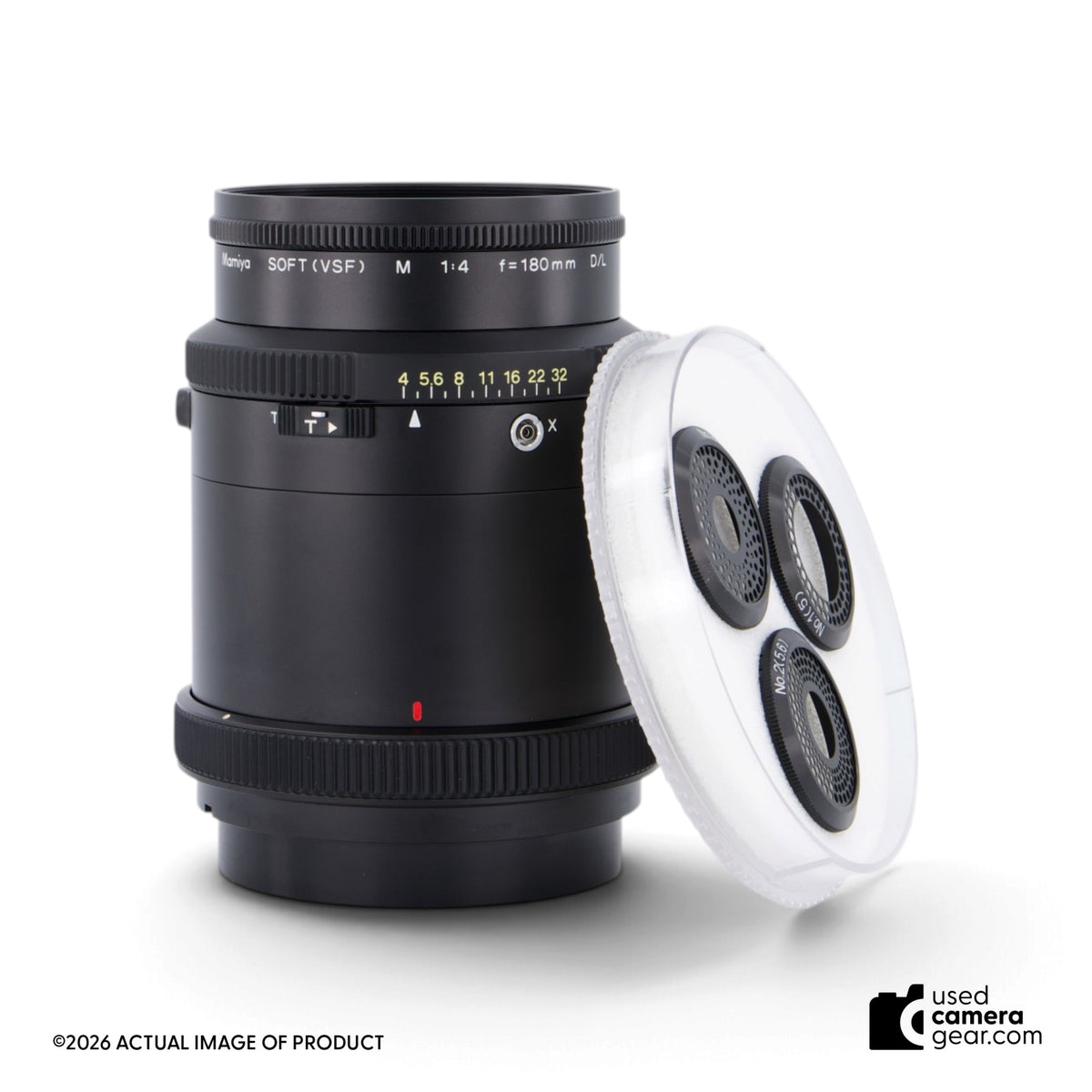 Mamiya Soft (VSF) M 180mm f/4 D/L Lens for RZ67 (#307) *USED*